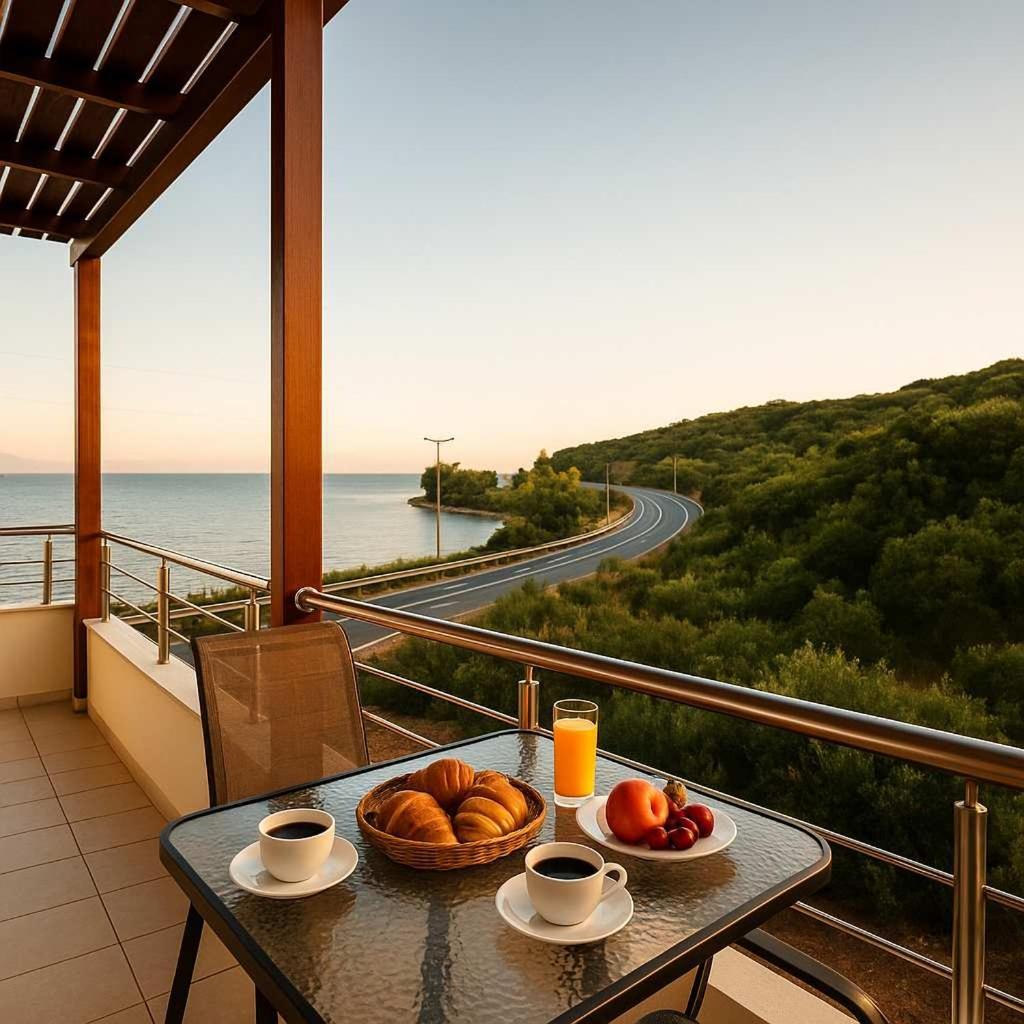 Villa Armonia - Beachfront Majestic Retreat Petalídhion Esterno foto